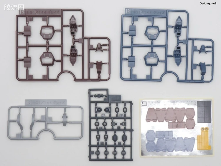 高达铁血的奥尔芬斯 HG 1/144 网络限定版 格雷兹(地上战式样) 套装 - 图片